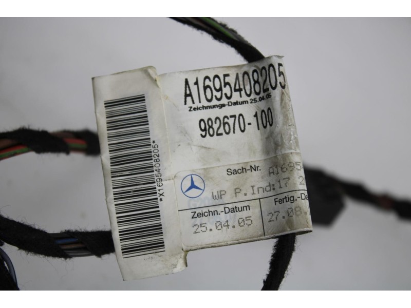 Recambio de cableado puerta trasera izquierda para mercedes-benz clase b (w245) 180 cdi (245.207) referencia OEM IAM A1695450045