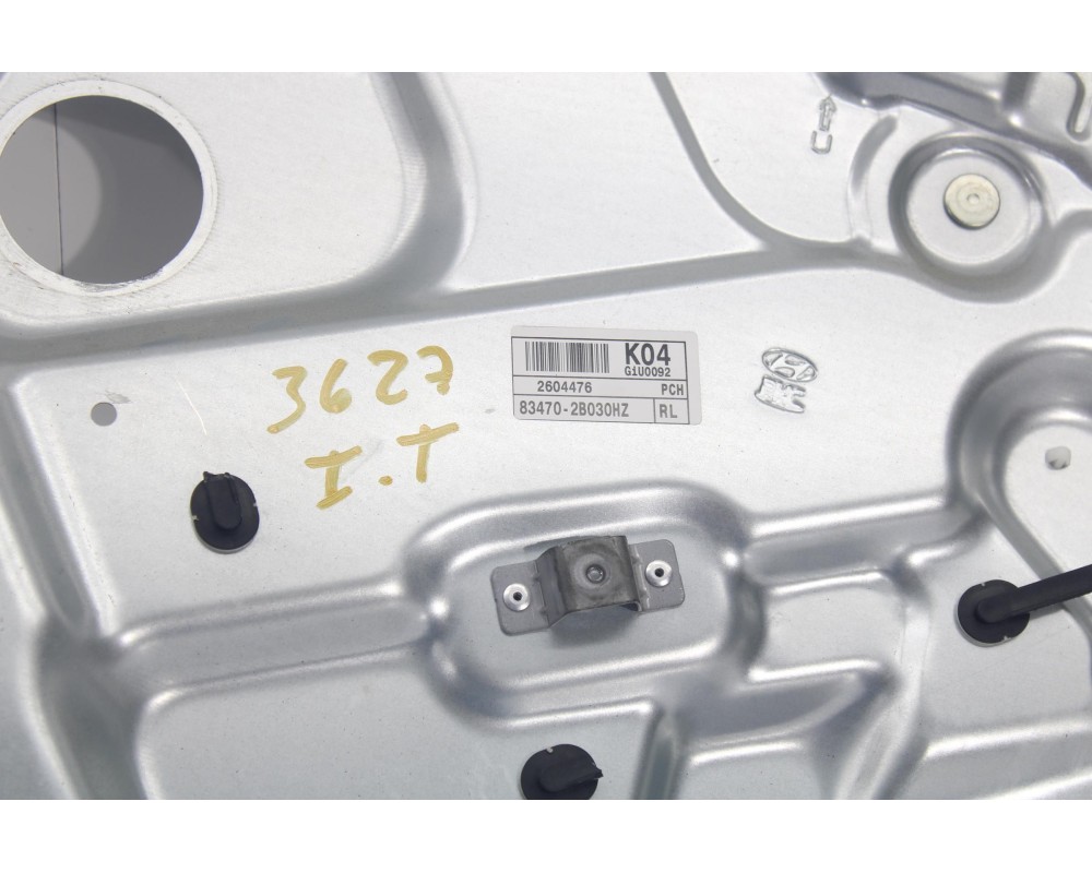 Recambio de elevalunas trasero izquierdo para hyundai santa fe (bm) 2.2 crdi style 4x4 referencia OEM IAM 834702B030  