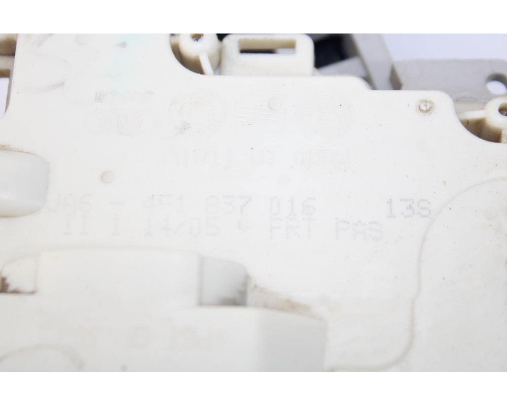 Recambio de cerradura puerta delantera derecha para audi a6 c6 (4f2) 3.0 tdi quattro referencia OEM IAM 4F1857016  