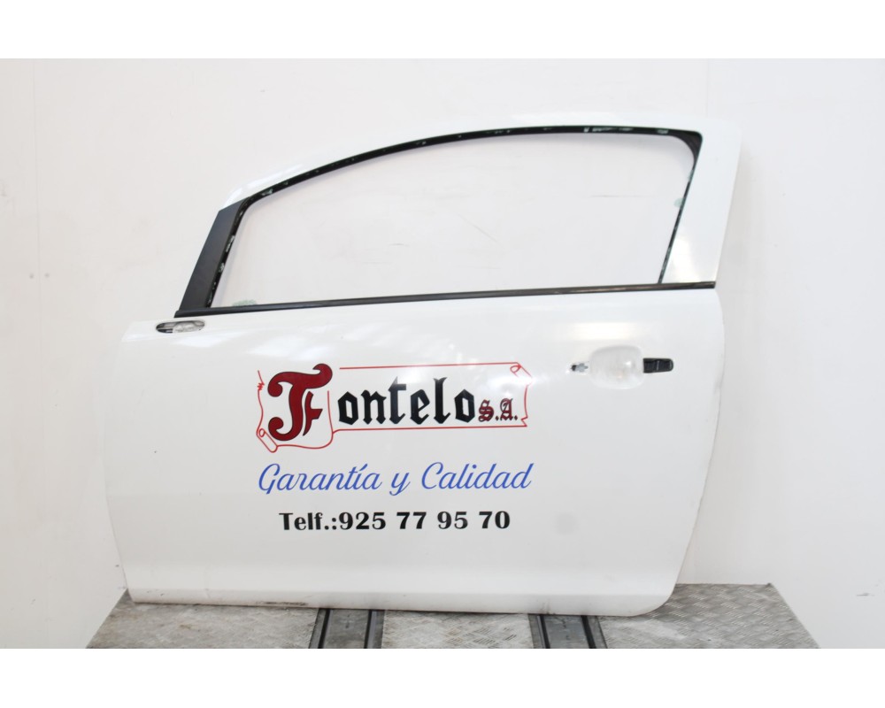 Recambio de puerta delantera izquierda para opel corsa d corsavan referencia OEM IAM 4345DIBLANCO  