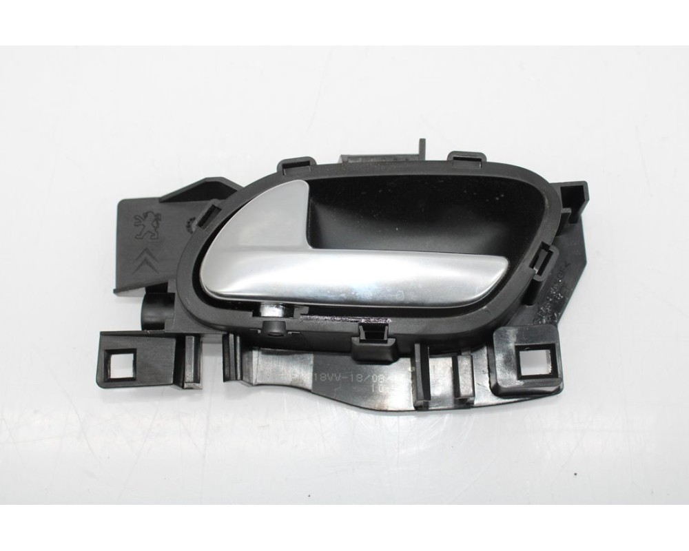 Recambio de maneta interior delantera izquierda para peugeot 207 1.6 16v hdi referencia OEM IAM 96555518VD  