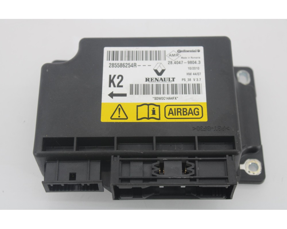 Recambio de centralita airbag para renault megane iii coupe dynamique referencia OEM IAM 285586254R  