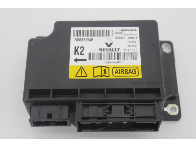 Recambio de centralita airbag para renault megane iii coupe dynamique referencia OEM IAM 285586254R  