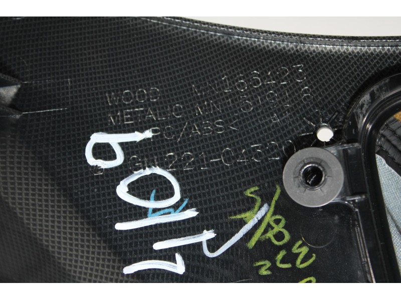 Recambio de guarnecidos palanca cambio para mitsubishi grandis (na0w) 2.0 di-d inform referencia OEM IAM MN166423  