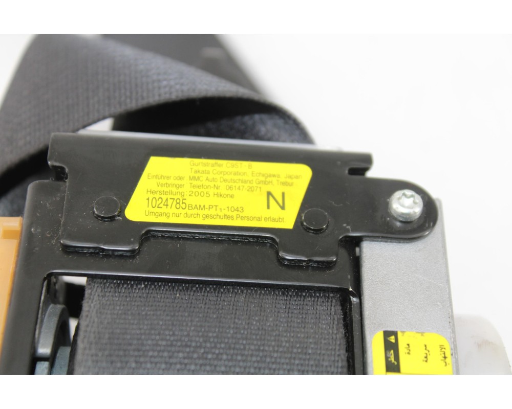 Recambio de cinturon seguridad delantero derecho para mitsubishi grandis (na0w) 2.0 di-d inform referencia OEM IAM C9094HRS  