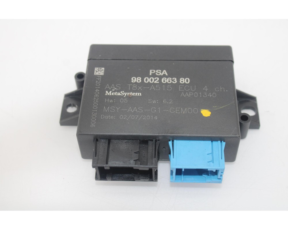 Recambio de modulo electronico para peugeot 3008 active referencia OEM IAM 9800266380  