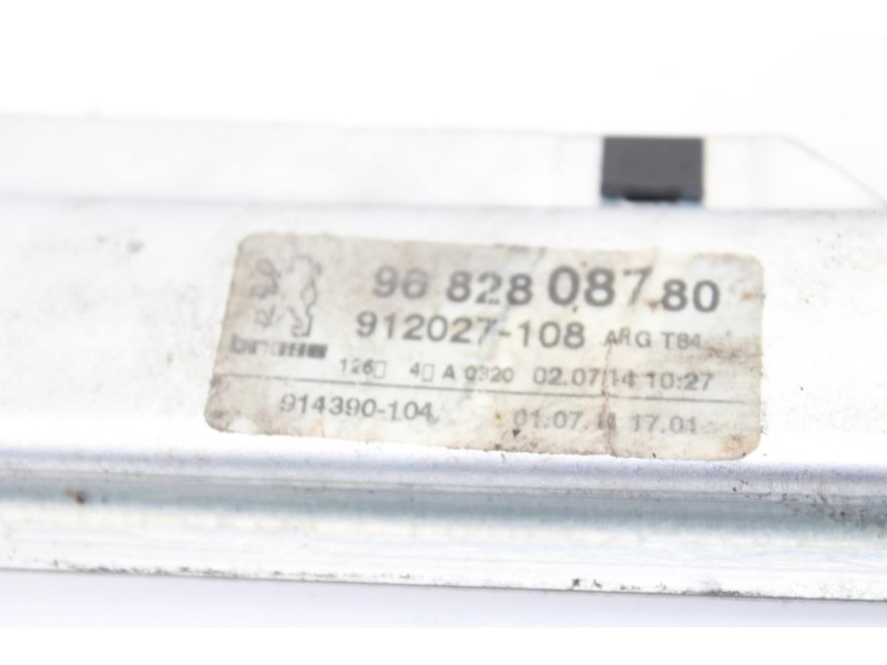 Recambio de elevalunas trasero izquierdo para peugeot 3008 active referencia OEM IAM 9682808780  