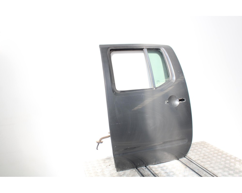 Recambio de puerta trasera izquierda para nissan navara pick-up (d40m) doble cab se 4x2 referencia OEM IAM 3573TI.GRIS  