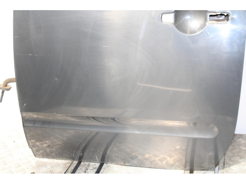 Recambio de puerta trasera izquierda para nissan navara pick-up (d40m) doble cab se 4x2 referencia OEM IAM 3573TI.GRIS  