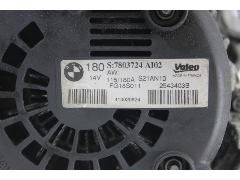 Recambio de alternador para bmw serie 5 lim. (f10) 525d referencia OEM IAM 7803724AI02  