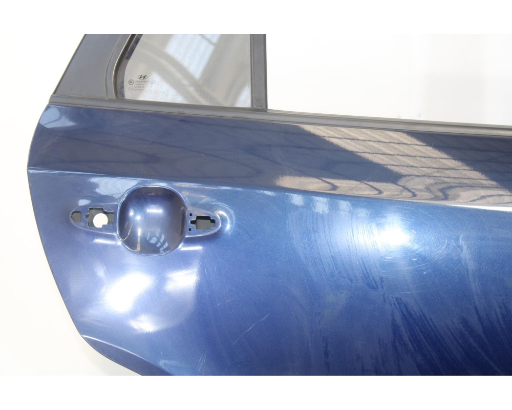 Recambio de puerta trasera derecha para hyundai santa fe (bm) 2.2 crdi comfort 4x4 referencia OEM IAM AZUL  