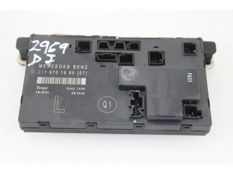 Recambio de modulo electronico para mercedes-benz clase e (w211) berlina e 280 cdi (211.020) referencia OEM IAM 2118701985DI  