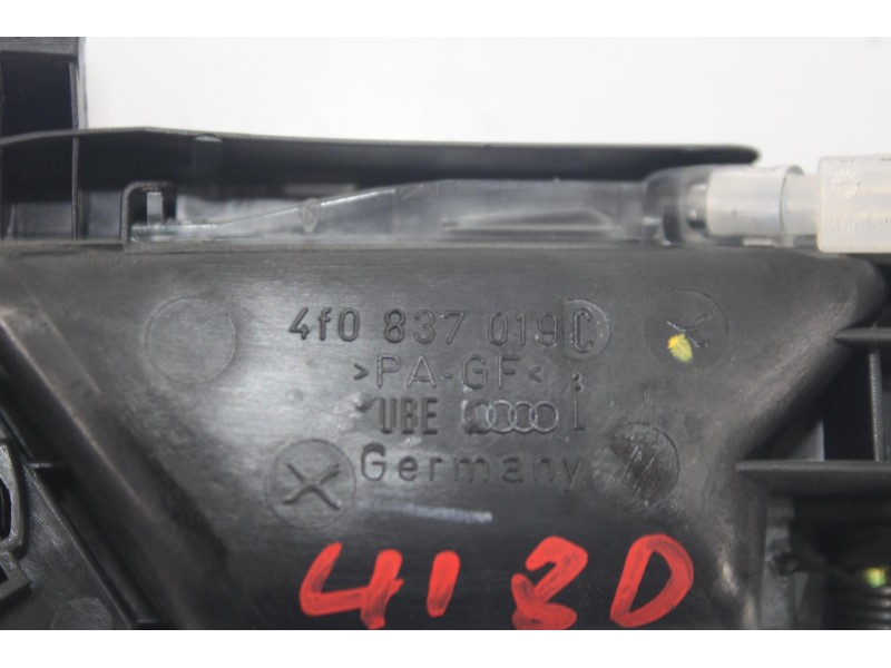 Recambio de maneta interior delantera izquierda para audi a6 c6 (4f2) 3.0 tdi quattro referencia OEM IAM 4F0837019C  