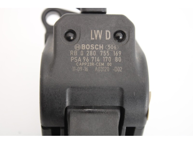 Recambio de pedal acelerador para peugeot 3008 access referencia OEM IAM 9671417080  