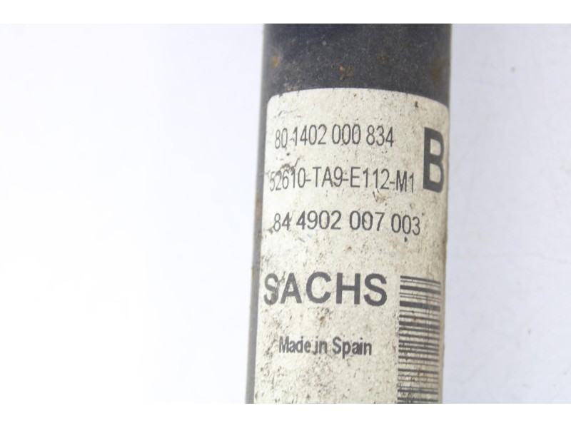 Recambio de amortiguador trasero para honda civic (fk) 1.6 i-dtec comfort referencia OEM IAM 52610TA9E112M1  