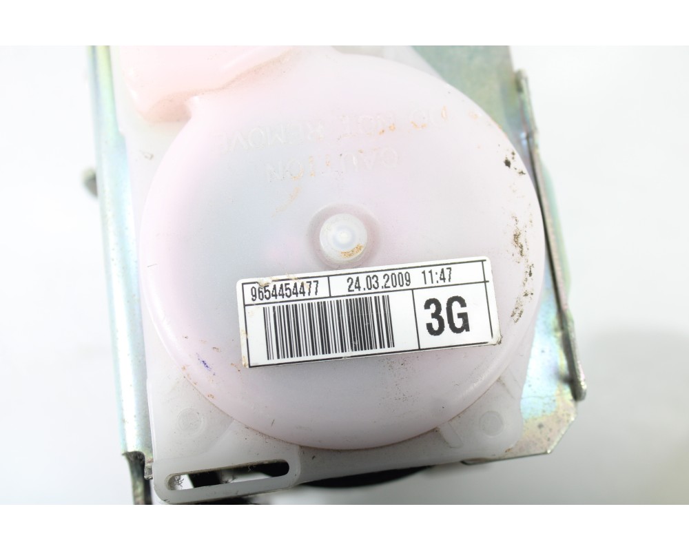 Recambio de cinturon 3ª fila para citroën c4 grand picasso 1.6 16v hdi fap referencia OEM IAM 9654454477  