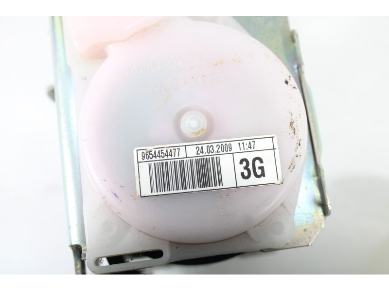 Recambio de cinturon 3ª fila para citroën c4 grand picasso 1.6 16v hdi fap referencia OEM IAM 9654454477  