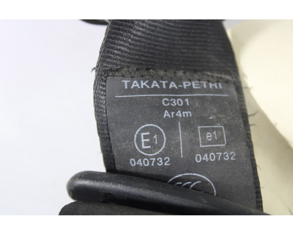 Recambio de cinturon 3ª fila para citroën c4 grand picasso 1.6 16v hdi fap referencia OEM IAM 9654454477  