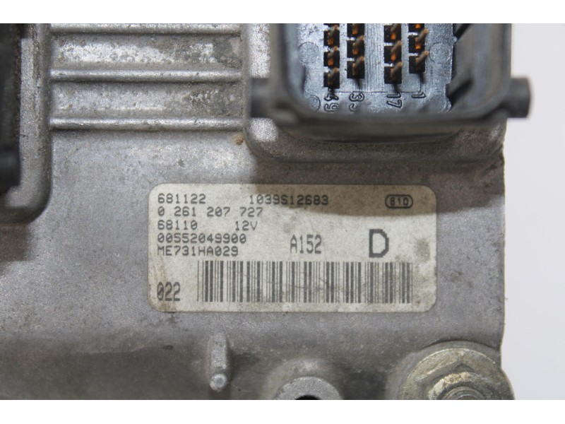 Recambio de centralita motor uce para alfa romeo 147 (190) 1.6 16v cat referencia OEM IAM 552049900  