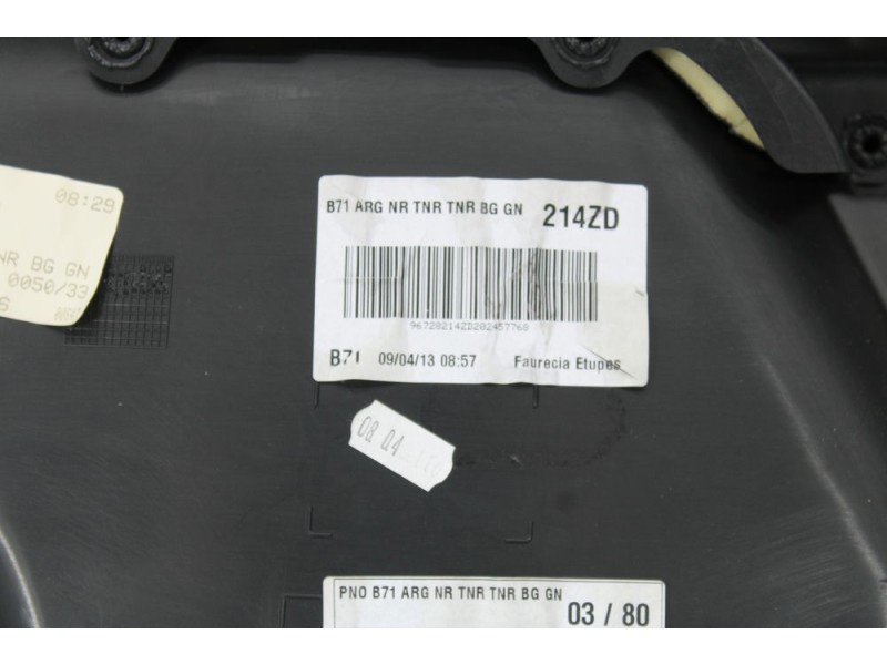Recambio de guarnecido puerta trasera izquierda para citroën c4 ii (nc_) 1.6 hdi 115 referencia OEM IAM 96728214ZD  