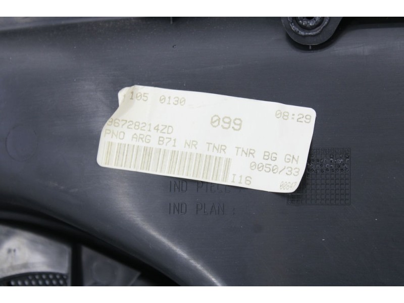 Recambio de guarnecido puerta trasera izquierda para citroën c4 ii (nc_) 1.6 hdi 115 referencia OEM IAM 96728214ZD  