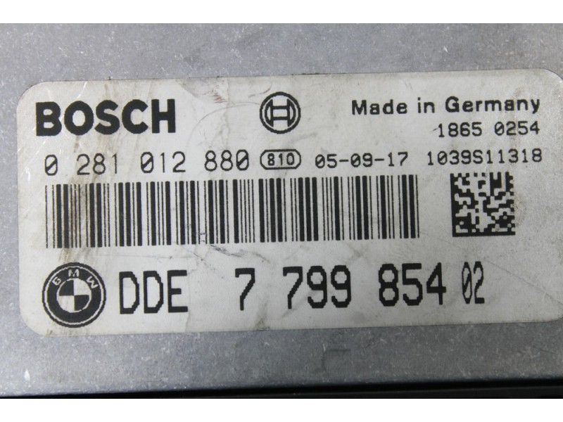 Recambio de centralita motor uce para bmw serie 1 berlina (e81/e87) referencia OEM IAM 779985402  