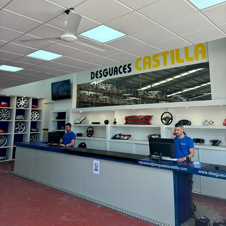 Instalaciones de Desguaces Castilla en Torrijos, Toledo