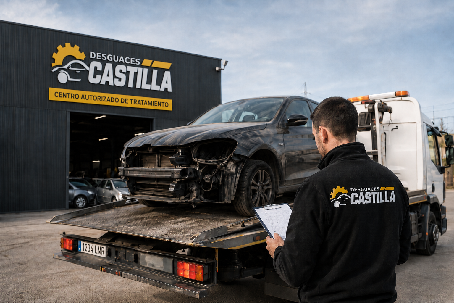 Servicio de tasación y recogida de vehículos de Desguaces Castilla